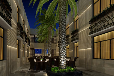 湖南永州世紀山水主題酒店設計效果圖